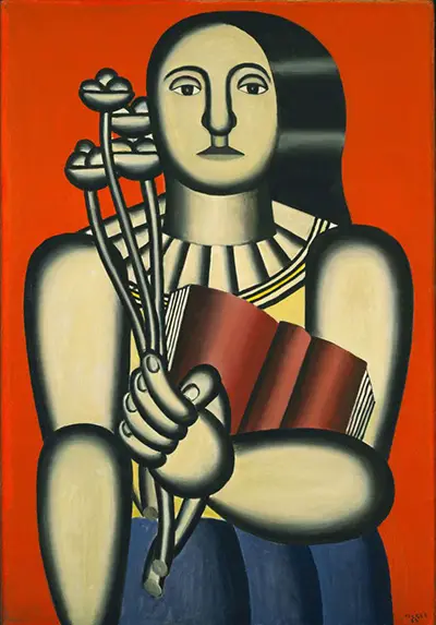 Woman with a Book Fernand Leger